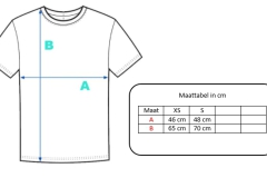 Tshirt-maattabel-XS-S